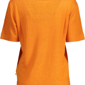 GANT T-SHIRT MANICHE CORTE DONNA ARANCIO