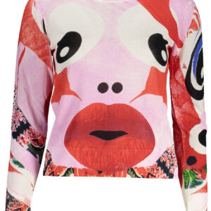 DESIGUAL MAGLIA DONNA ROSA