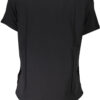 PATRIZIA PEPE T-SHIRT MANICHE CORTE DONNA NERO