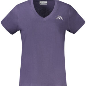 KAPPA T-SHIRT MANICHE CORTE DONNA BLU