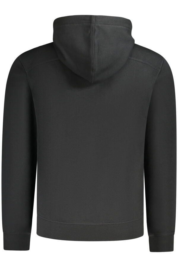 BOSS FELPA CON ZIP UOMO NERO