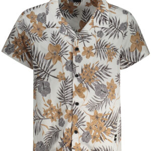 HUGO BOSS CAMICIA MANICHE CORTE UOMO BIANCO