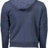 U.S. POLO FELPA CON ZIP UOMO BLU