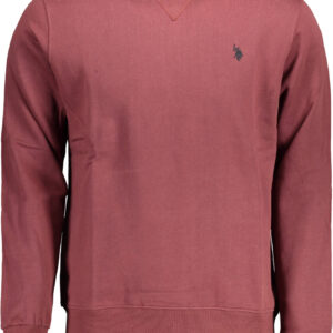 U.S. POLO FELPA SENZA ZIP UOMO VIOLA