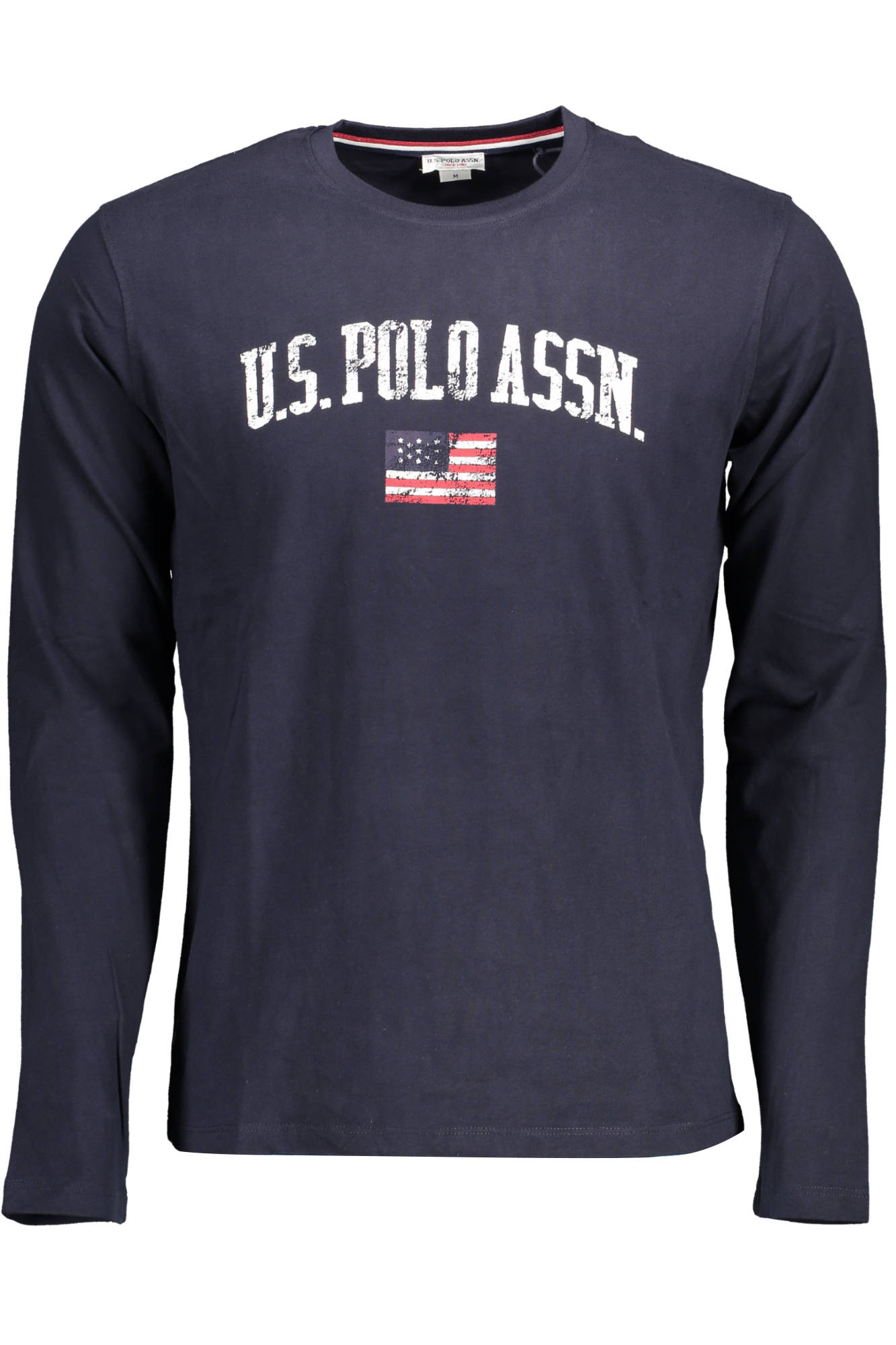 U.S. POLO T-SHIRT MANICHE LUNGHE UOMO BLU