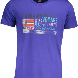 NORWAY 1963 T-SHIRT MANICHE CORTE UOMO BLU