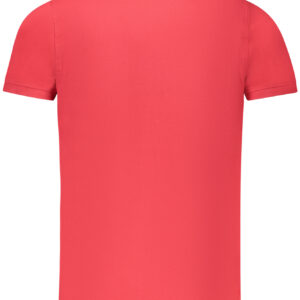 NORWAY 1963 POLO MANICHE CORTE UOMO ROSSO
