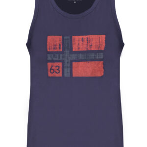 NORWAY 1963 CANOTTA UOMO BLU
