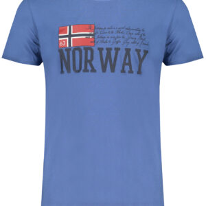 NORWAY 1963 T-SHIRT MANICHE CORTE UOMO BLU