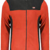 NORWAY 1963 FELPA CON ZIP UOMO ROSSO