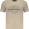 NORWAY 1963 T-SHIRT MANICHE CORTE UOMO BEIGE