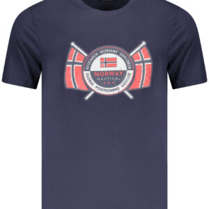NORWAY 1963 T-SHIRT MANICHE CORTE UOMO BLU