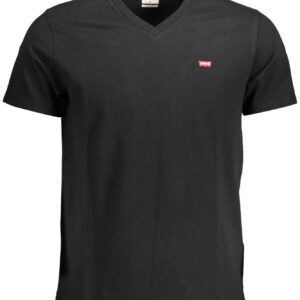LEVI'S T-SHIRT MANICHE CORTE UOMO NERO