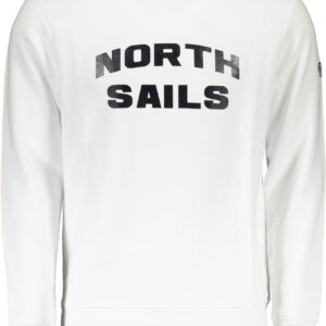NORTH SAILS FELPA SENZA ZIP UOMO BIANCO