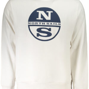 NORTH SAILS FELPA SENZA ZIP UOMO BIANCO