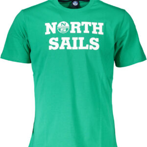 NORTH SAILS T-SHIRT MANICHE CORTE UOMO VERDE