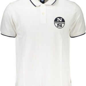 NORTH SAILS POLO MANICHE CORTE UOMO BIANCO