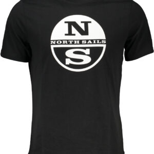 NORTH SAILS T-SHIRT MANICHE CORTE UOMO NERO