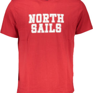 NORTH SAILS T-SHIRT MANICHE CORTE UOMO ROSSO