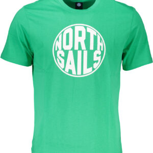 NORTH SAILS T-SHIRT MANICHE CORTE UOMO VERDE