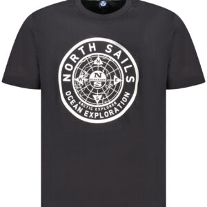 NORTH SAILS T-SHIRT MANICHE CORTE UOMO NERO