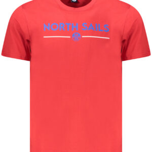 NORTH SAILS T-SHIRT MANICHE CORTE UOMO ROSSO