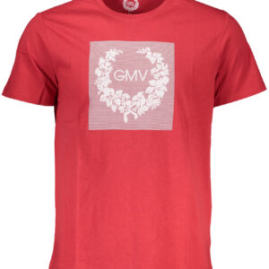 GIAN MARCO VENTURI T-SHIRT MANICHE CORTE UOMO ROSSO