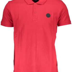 GIAN MARCO VENTURI POLO MANICHE CORTE UOMO ROSSO