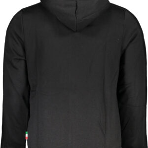 GIAN MARCO VENTURI FELPA CON ZIP UOMO NERO