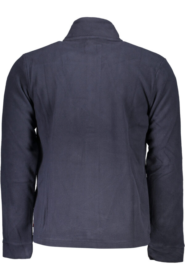 GIAN MARCO VENTURI FELPA CON ZIP UOMO BLU