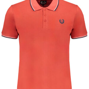 GIAN MARCO VENTURI POLO MANICHE CORTE UOMO ROSSO