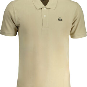 LA MARTINA POLO MANICHE CORTE UOMO BEIGE