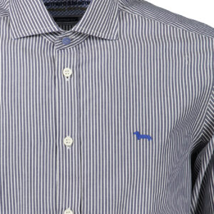 HARMONT & BLAINE CAMICIA MANICHE LUNGHE UOMO BLU