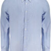 HARMONT & BLAINE CAMICIA MANICHE LUNGHE UOMO AZZURRO