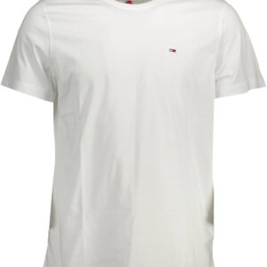 TOMMY HILFIGER T-SHIRT MANICHE CORTE UOMO BIANCO