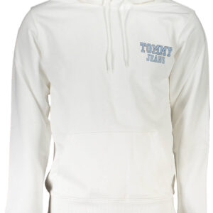 TOMMY HILFIGER FELPA SENZA ZIP UOMO BIANCO