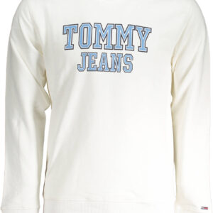 TOMMY HILFIGER FELPA SENZA ZIP UOMO BIANCO