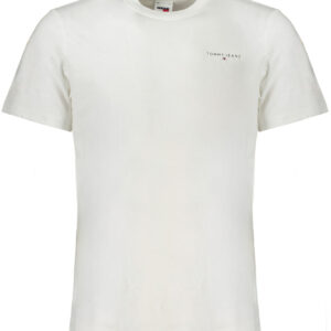 TOMMY HILFIGER T-SHIRT MANICHE CORTE UOMO BIANCO