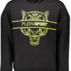 PLEIN SPORT FELPA SENZA ZIP UOMO NERO