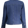 CALVIN KLEIN CAMICIA MANICHE LUNGHE DONNA BLU