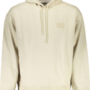 CALVIN KLEIN FELPA SENZA ZIP UOMO BEIGE
