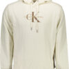 CALVIN KLEIN FELPA SENZA ZIP UOMO BIANCO