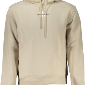 CALVIN KLEIN FELPA SENZA ZIP UOMO BEIGE