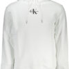 CALVIN KLEIN FELPA SENZA ZIP UOMO BIANCO
