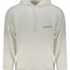 CALVIN KLEIN FELPA SENZA ZIP UOMO BIANCO