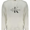 CALVIN KLEIN FELPA SENZA ZIP UOMO BIANCO