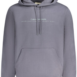 CALVIN KLEIN FELPA SENZA ZIP UOMO BLU