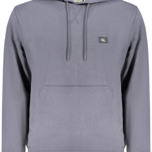CALVIN KLEIN FELPA SENZA ZIP UOMO BLU