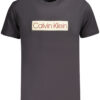 CALVIN KLEIN T-SHIRT MANICHE CORTE UOMO NERO