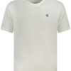 CALVIN KLEIN T-SHIRT MANICHE CORTE UOMO BIANCO